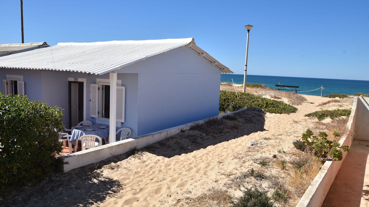 Praia de Faro House | Faro, Algarve, Faro Beach, Beach House Literaly on the dunes