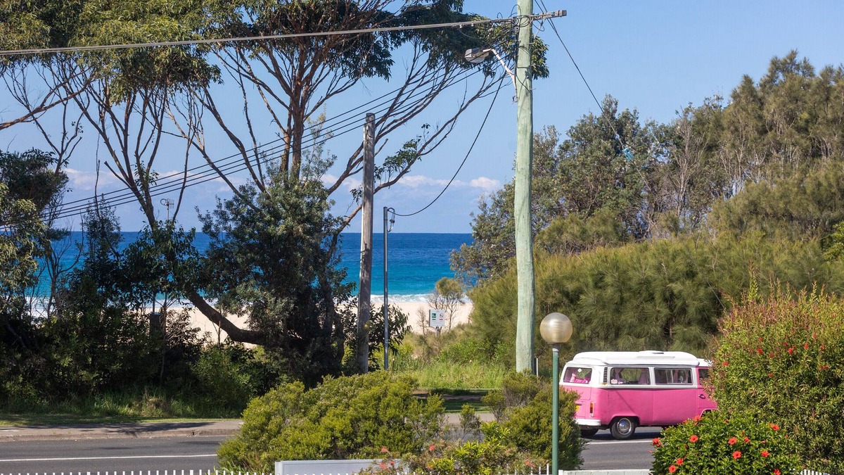Mollymook Beach Apartment | Fathoms 10 - Watch the ocean from the couch.