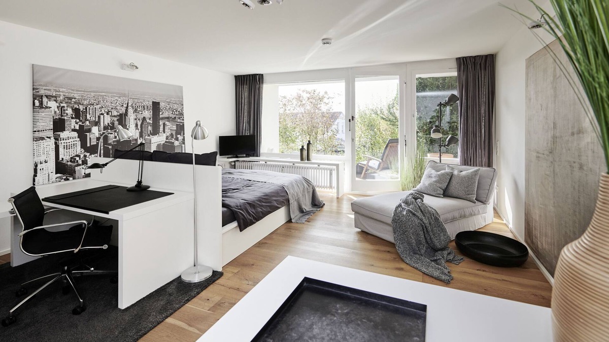 Wanne Apartment | FCB8 Convenient, quiet 1 room Whg in Tübingen
