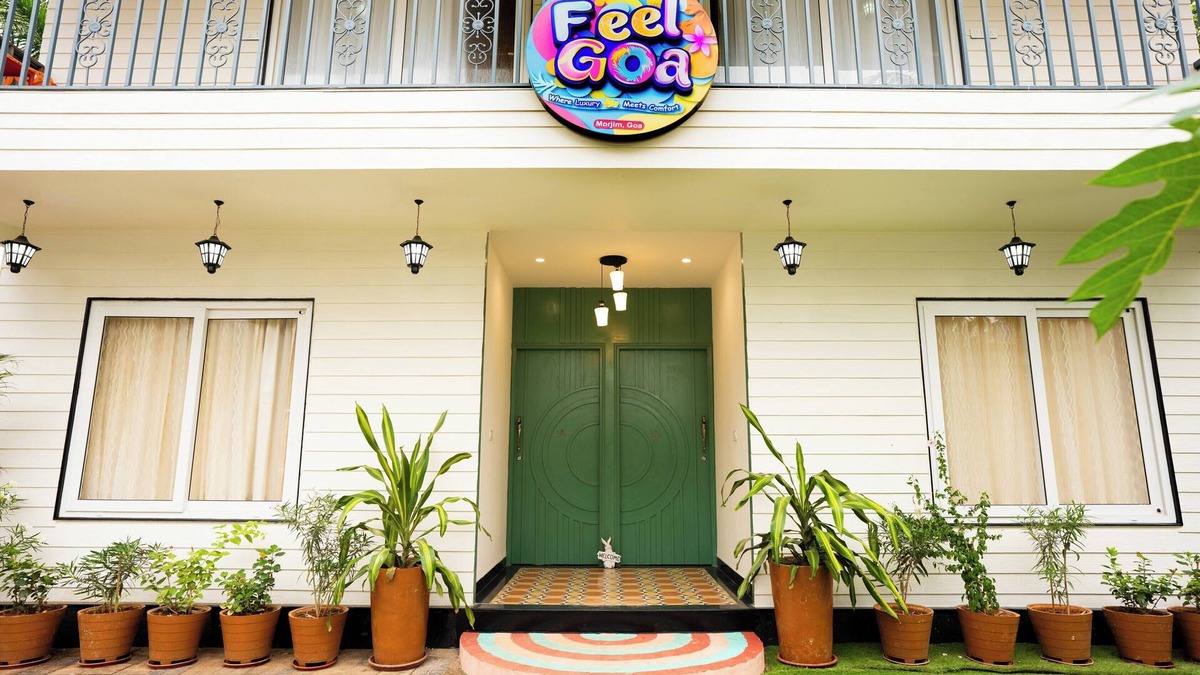Morjim Villa | Feel Goa Villa Ridley- Unit of My Booking Guru, 2 minutes to the Beach.
