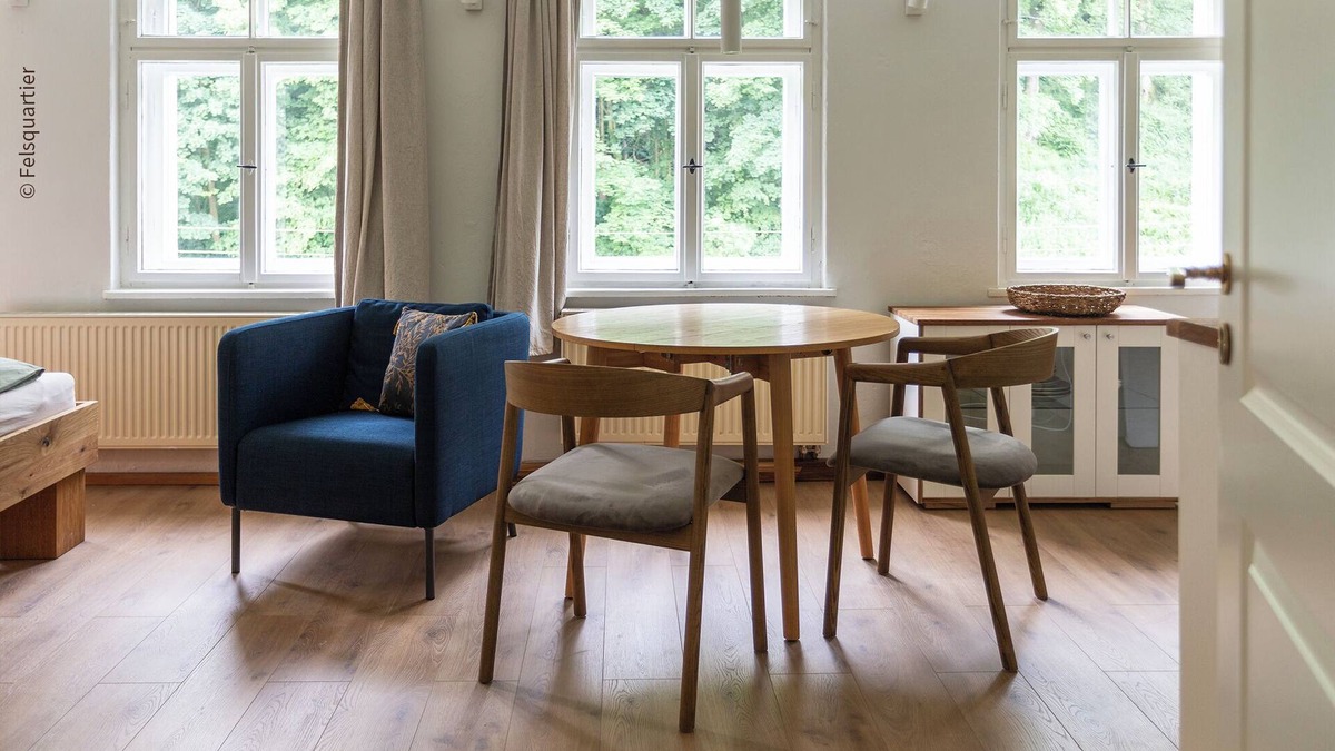 Krippen Apartment | Felsquartier: Bright apartment with forest view