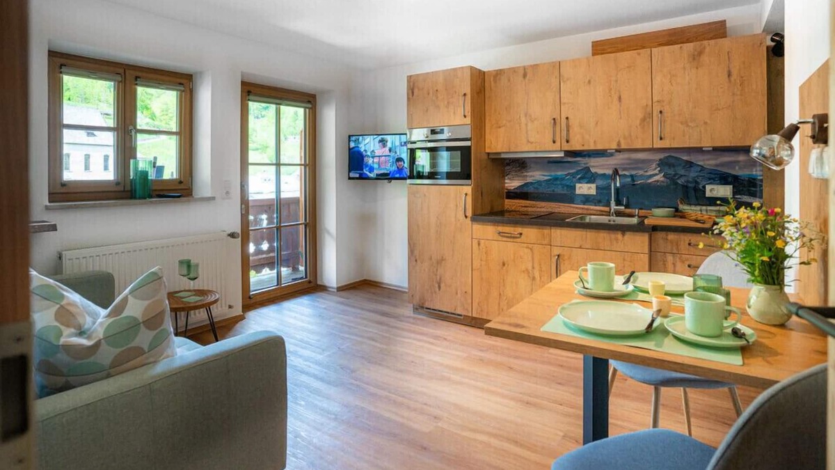 Ramsau Apartment | Ferienwohnung Ramsau Mitte, 46qm, Separates Schlafzimmer, Balkon, W-lan