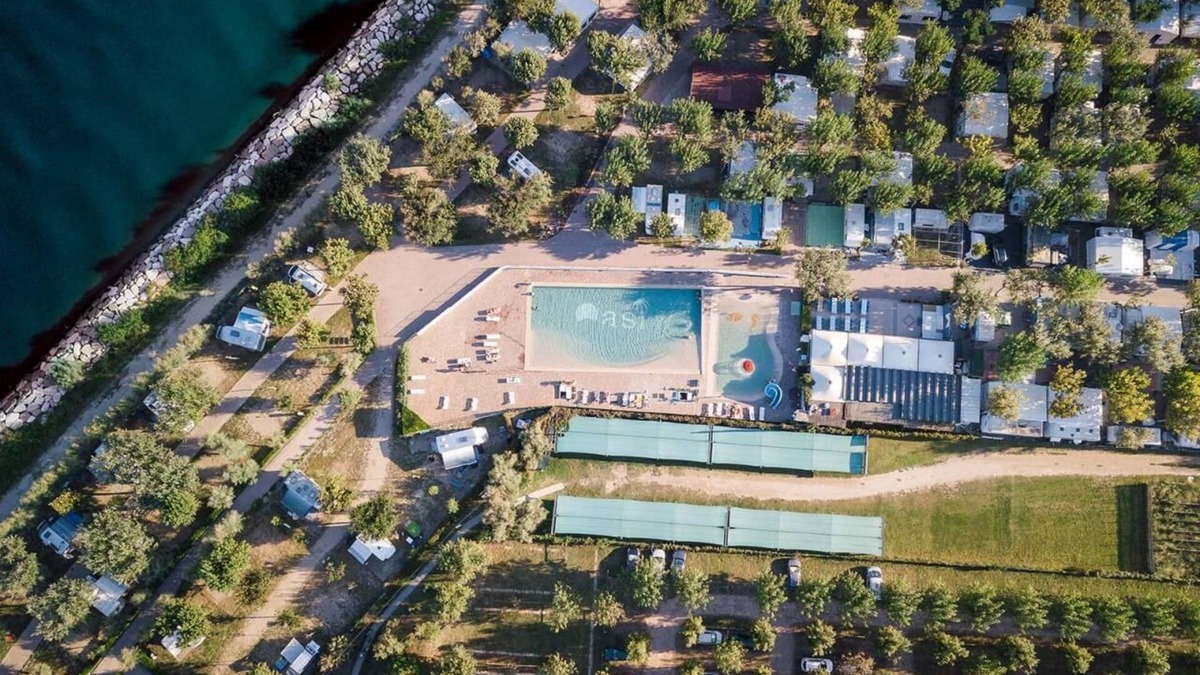 Chioggia House | Feriendorf Oasi Mobilehome Tahiti für 4 Personen