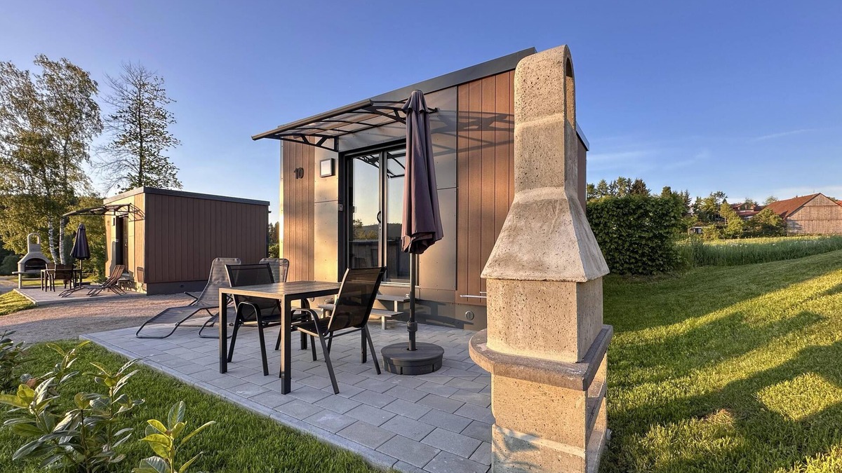 Neunburg vorm Wald House | Feriendorf Seeblick – Tiny Chalet right by Lake