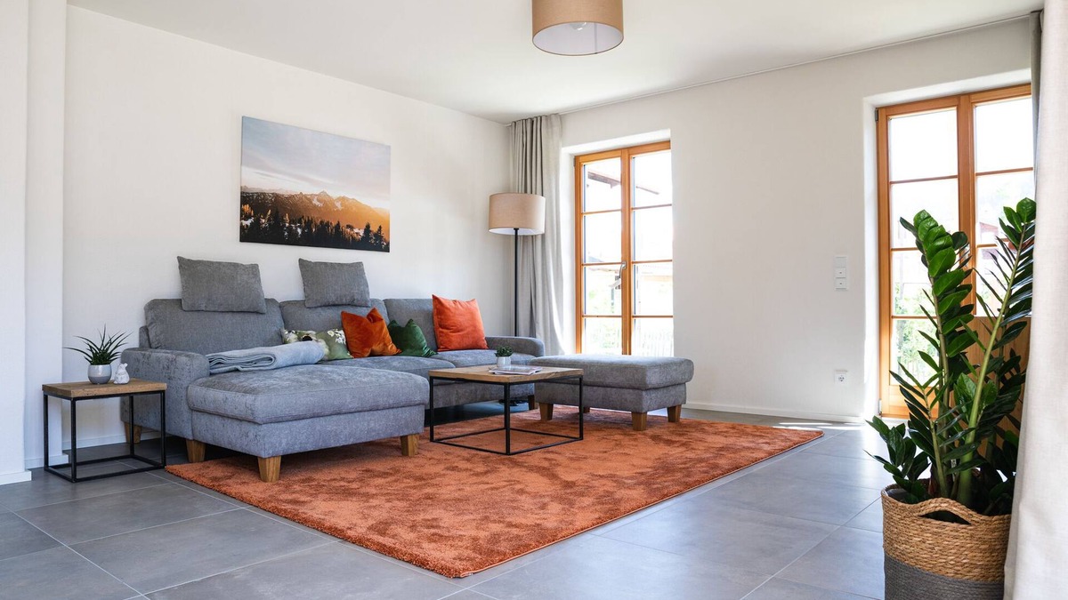 Unterwoessen House | Ferienhaus 132 qm, 1-4 Personen, 2 Sep. Schlafzimmer, Terrasse, Balkon, Wlan