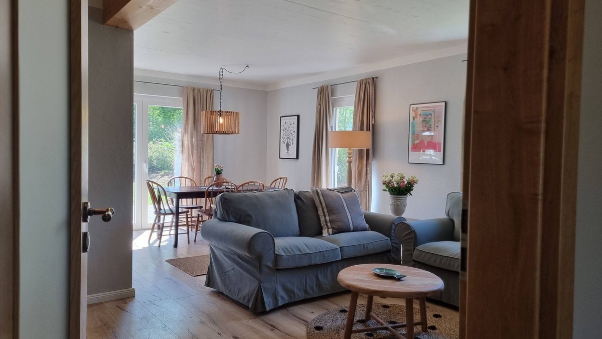 Feldwies Apartment | Ferienhaus 2 mit Bergblick, 125qm für Max. 6 Personen