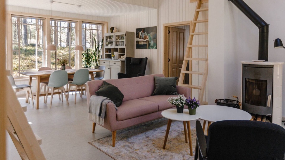 Engure House | Ferienhaus am Meer "laimasmaja"