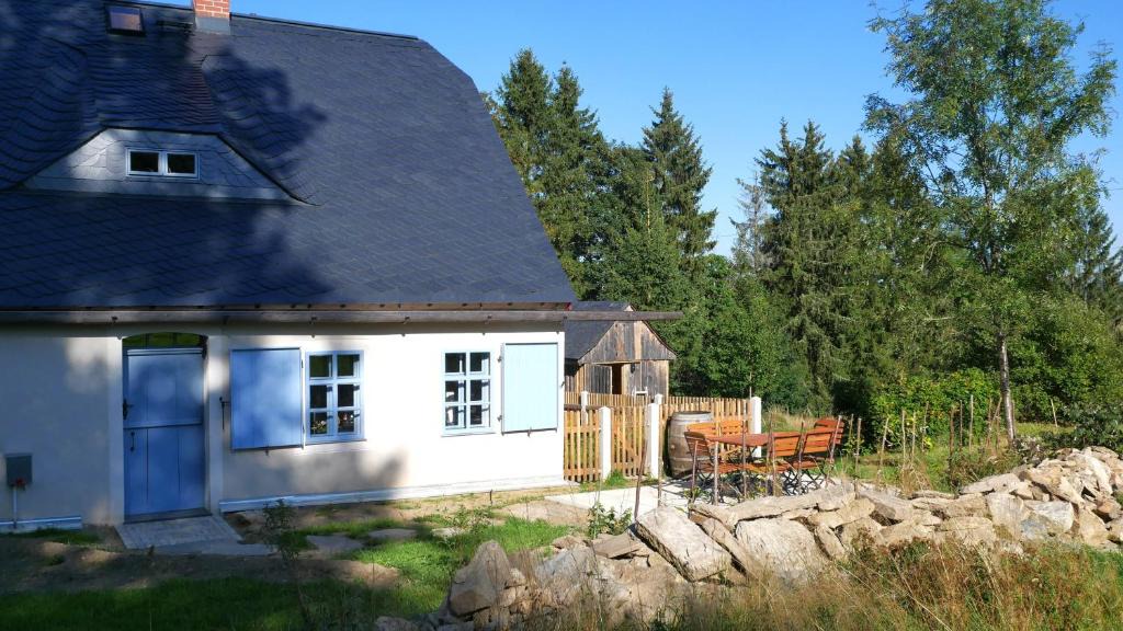 Marienberg House | Ferienhaus FERGUNNA direkt am Kammweg mit Sauna
