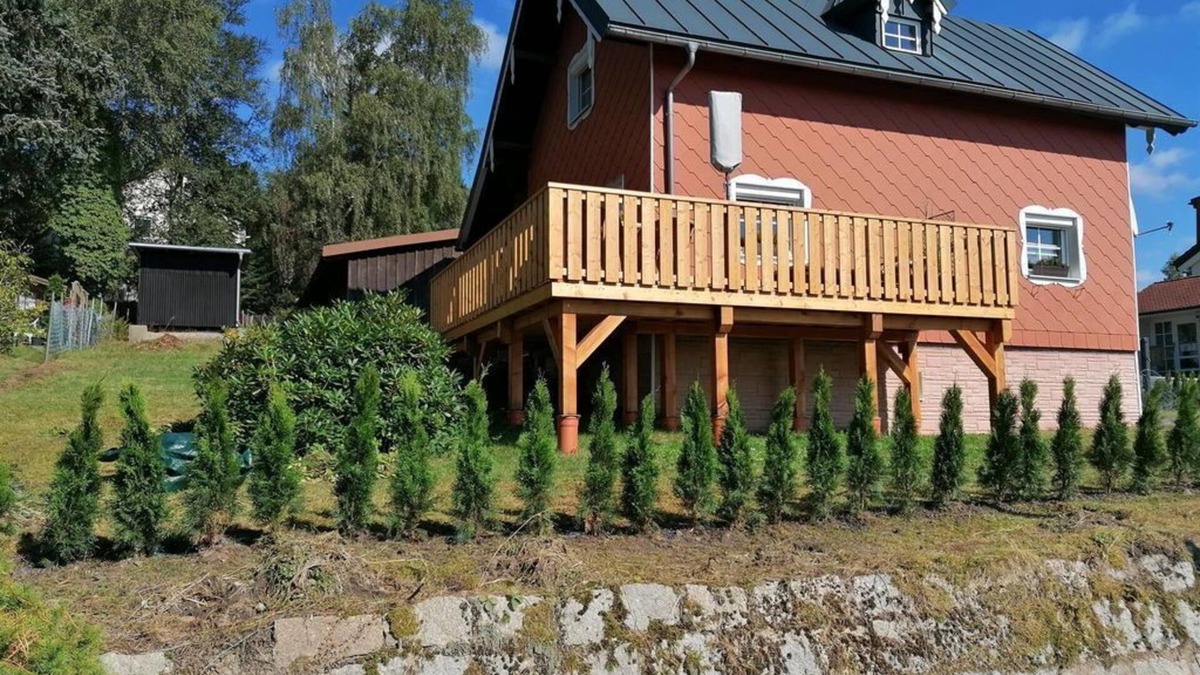 Fichtelberg House | Ferienhaus Fichtelfeeling - Ferienhaus, Dusche, WC, 2 Schlafräume