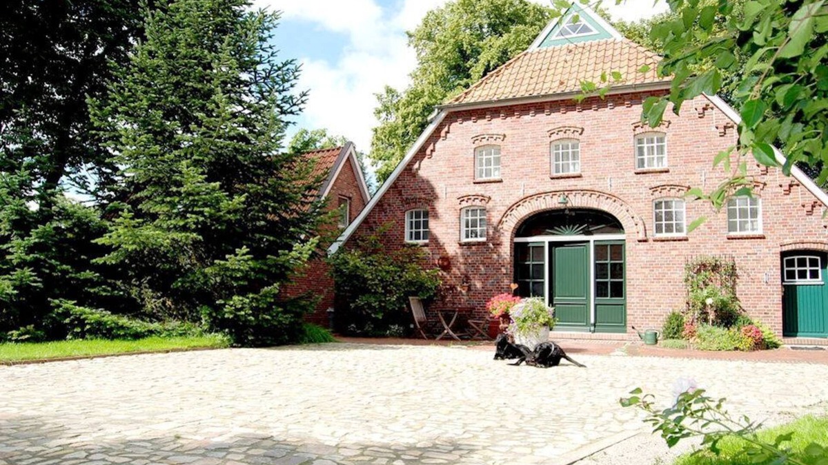 Jaderaltendeich House | Ferienhaus, Landhaus Jacobs, Jadebusen, Alleinlage, Hundewiese