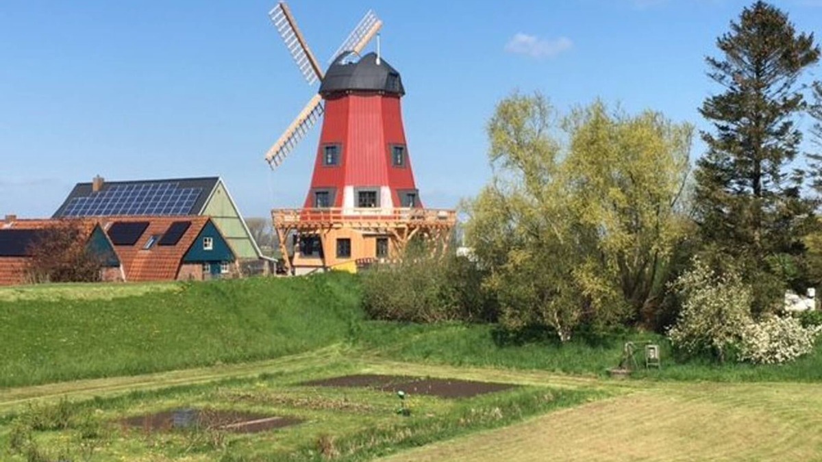 Beidenfleth House | Ferienhaus Mühle Neue Hoffnung