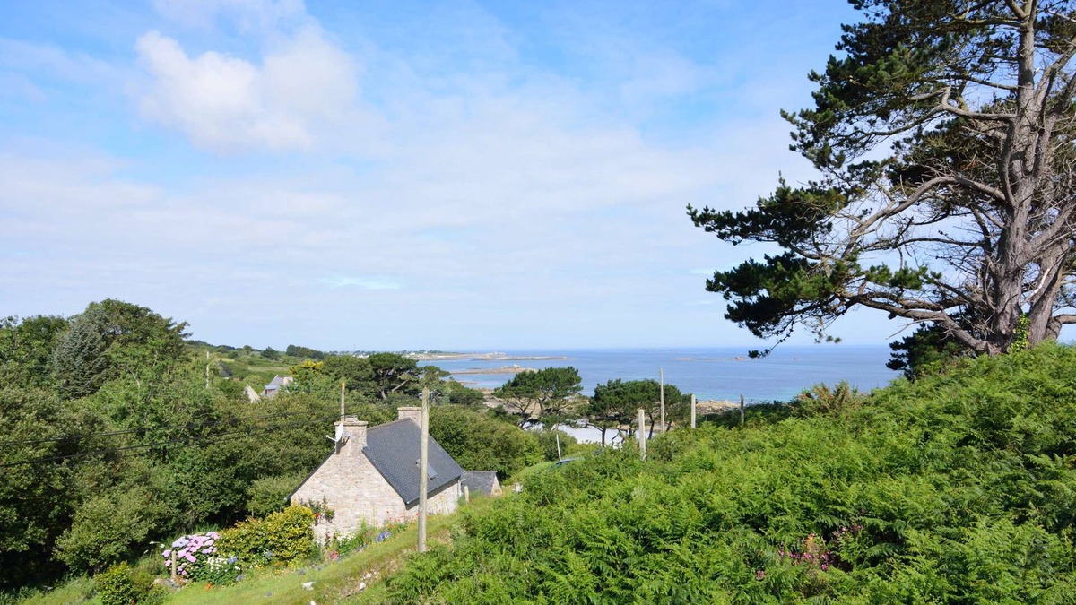Plouguerneau House | Ferienhaus mit Meerblick, 3 min zum Strand