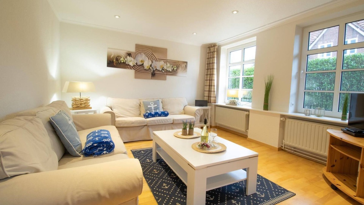 Fahretoft House | Ferienhaus Seestern - Familienfreundliches Ferienhaus für 5 Personen mit Sauna und Garten. Hunde Willkommen!