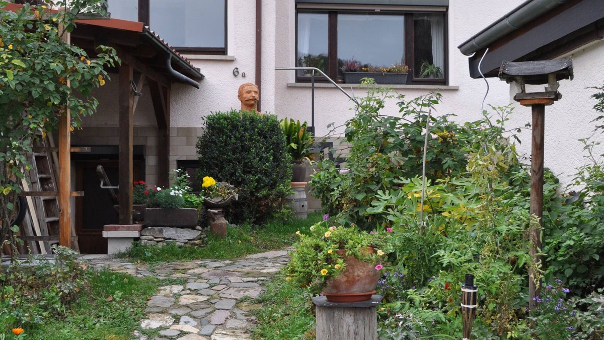 Kaulsdorf House | Ferienhaus Terracotta am Saaleradwandeweg
