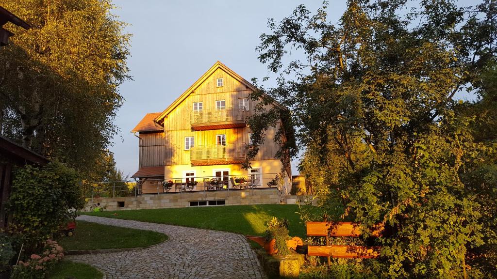 Hinterhermsdorf Apartment | Ferienhaus Winterbergblick, Sächsische Schweiz