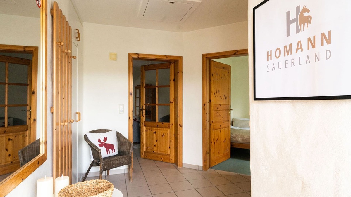 Brilon Apartment | Ferienhof Homann Sauerland Landhof 6, 65sqm, 2 bedrooms, 1 living/bedroom, max. 4 persons