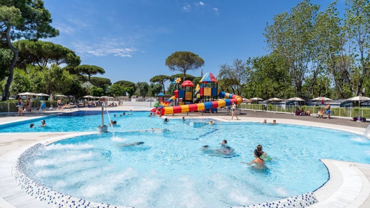 Lido Adriano House | Ferienpark Marina Camping Village Lodge Superior PET für 5 Personen