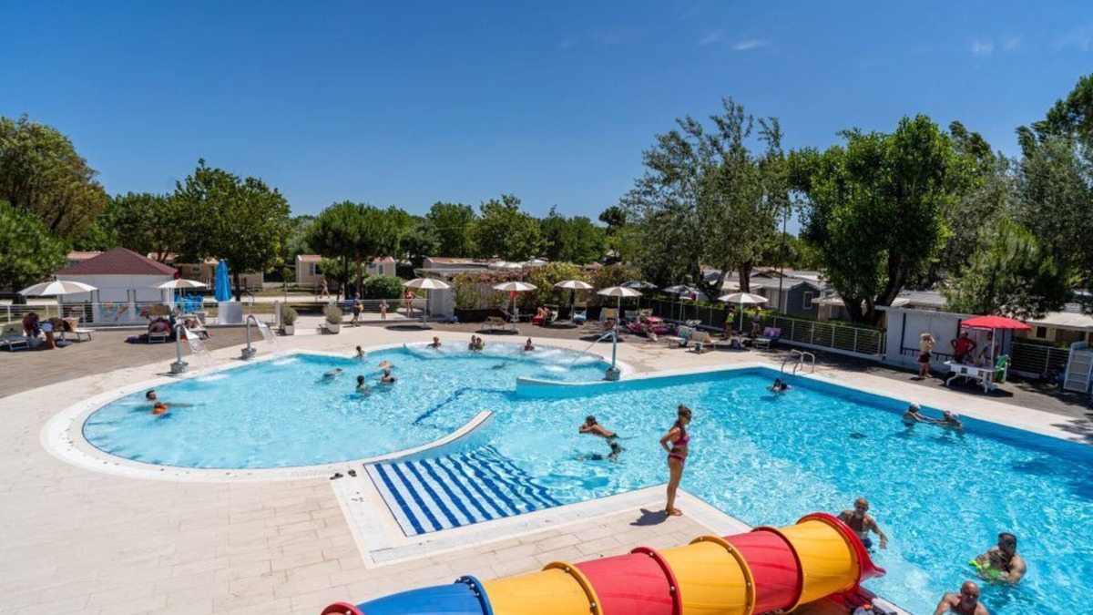 Lido Adriano House | Ferienpark Marina Camping Village Lodge Deluxe für 6 Personen