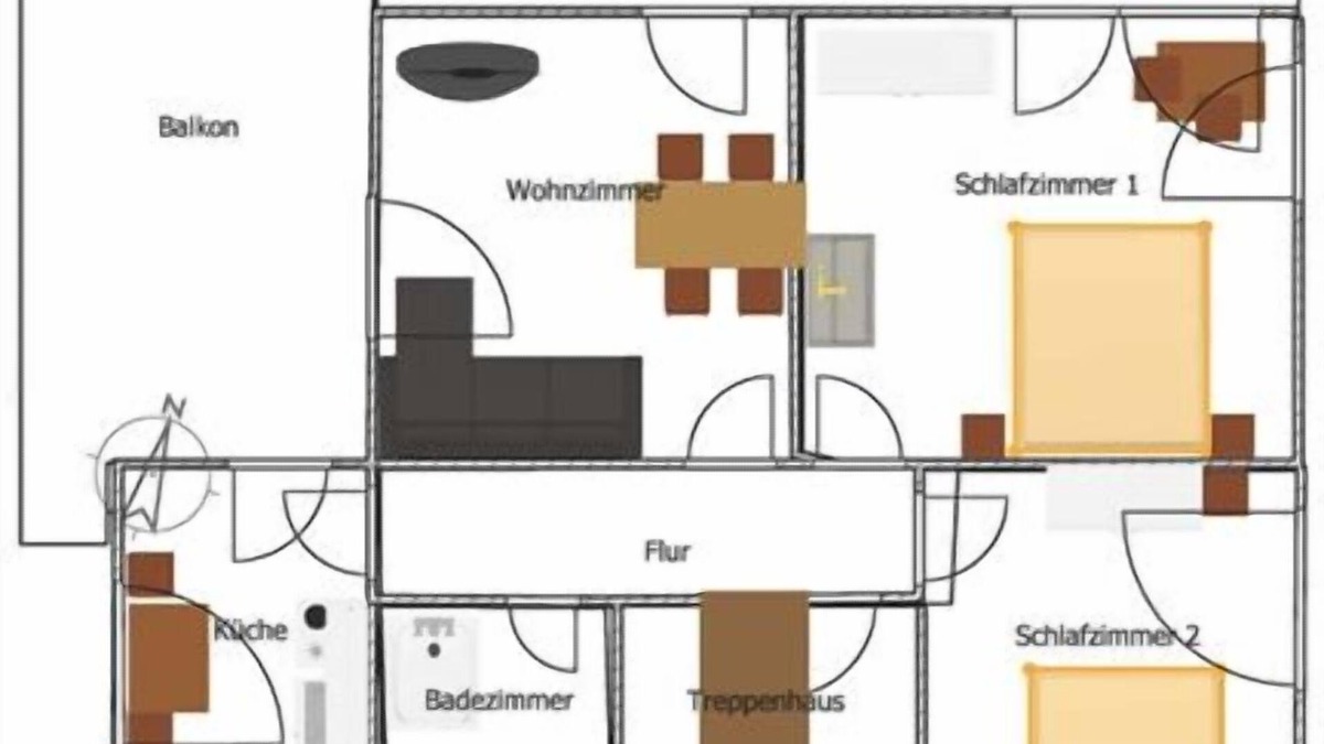 Bad Peterstal-Griesbach Apartment | Ferienwohnung Vergissmeinnicht mit ca. 70qm, 2 Schlafräume, für max. 4 Personen