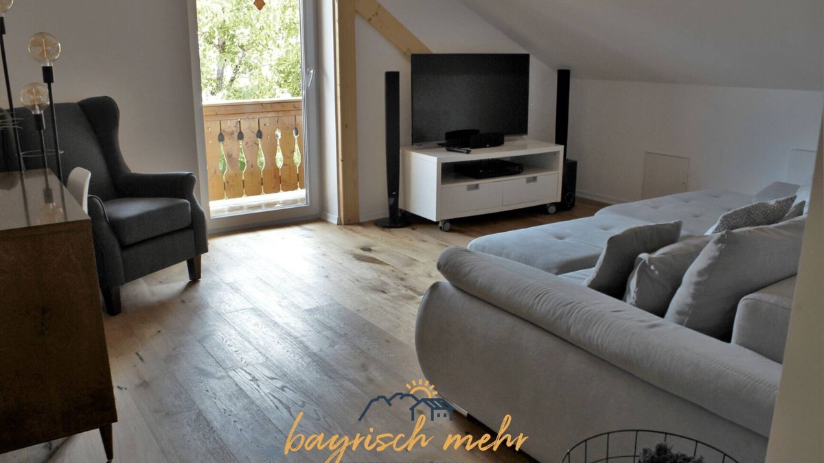 Gstadt Apartment | Ferienwohnung mit 2 Separaten Schlafzimmern, 85 m²