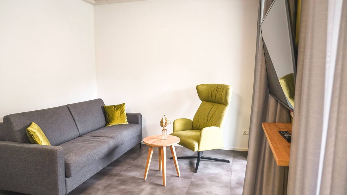 Durbheim Apartment | Ferienwohnung, 39qm, Balkon, 1 Schlafzimmer, Max. 4 Personen