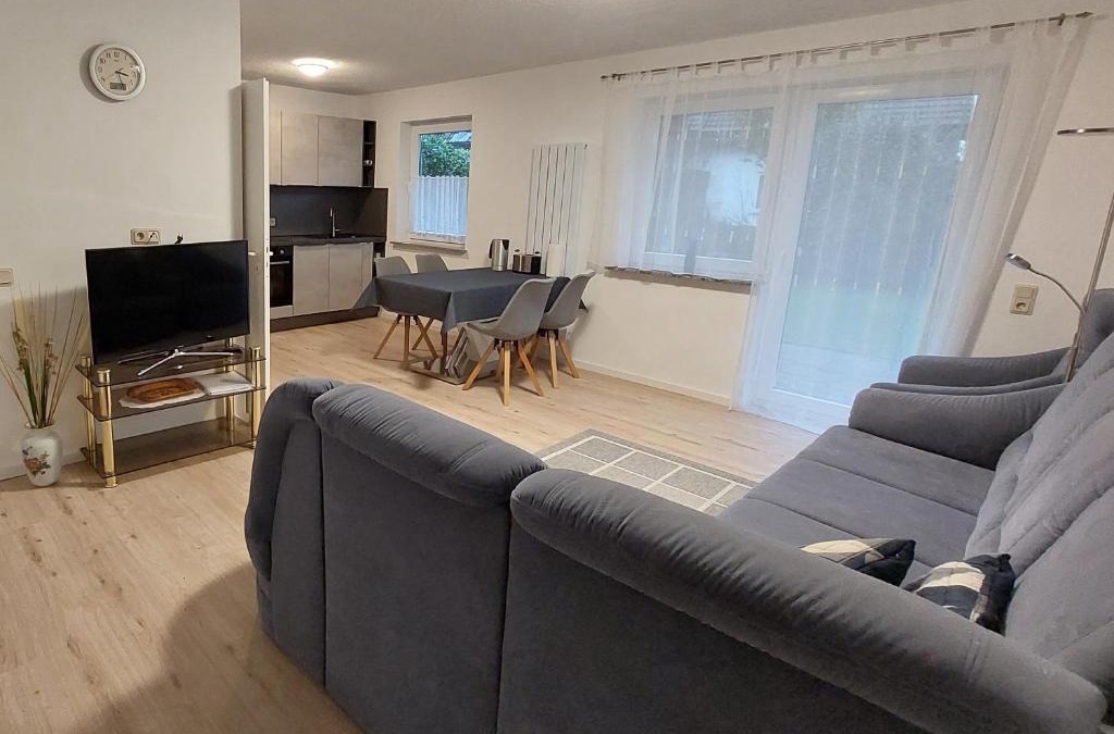 Meinerzhagen Apartment | Ferienwohnung 47 qm mit Terrasse und Gartennutzung
