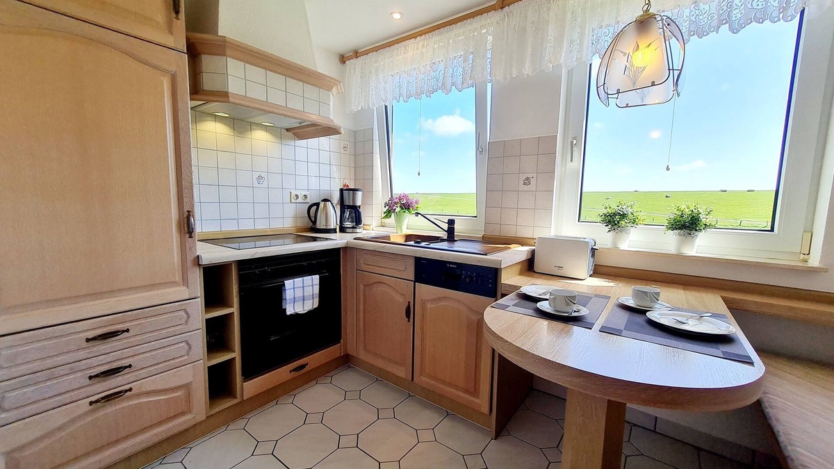Vollerwiek Apartment | Ferienwohnung am Seedeich in Vollerwiek für 4 Personen