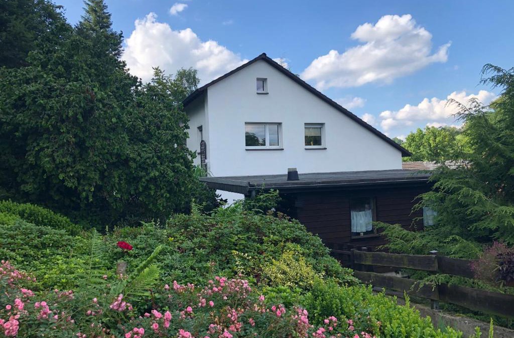 Meschede Apartment | Ferienwohnung am Wald mit Garten & Hot-Tub & Alpakas