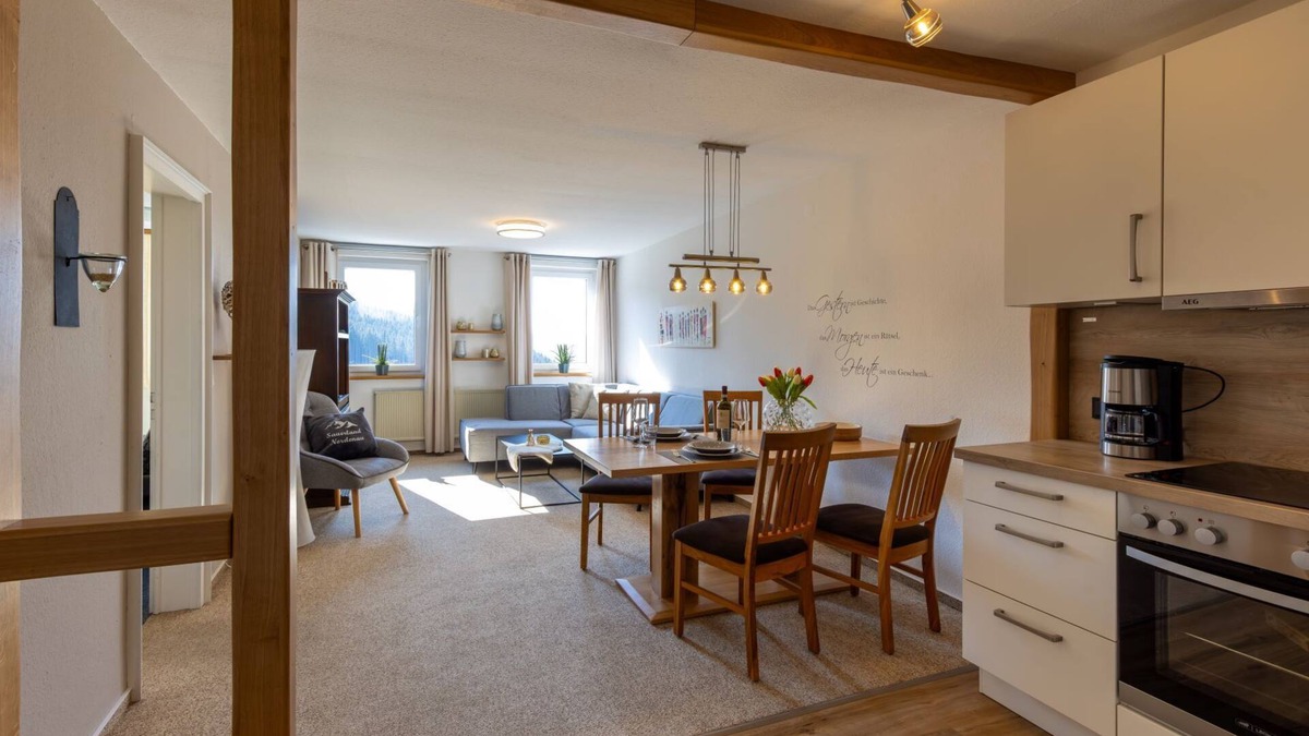Nordenau Apartment | Ferienwohnung Fernblick, 52qm, 1 Schlafzimmer, Max. 4 Personen