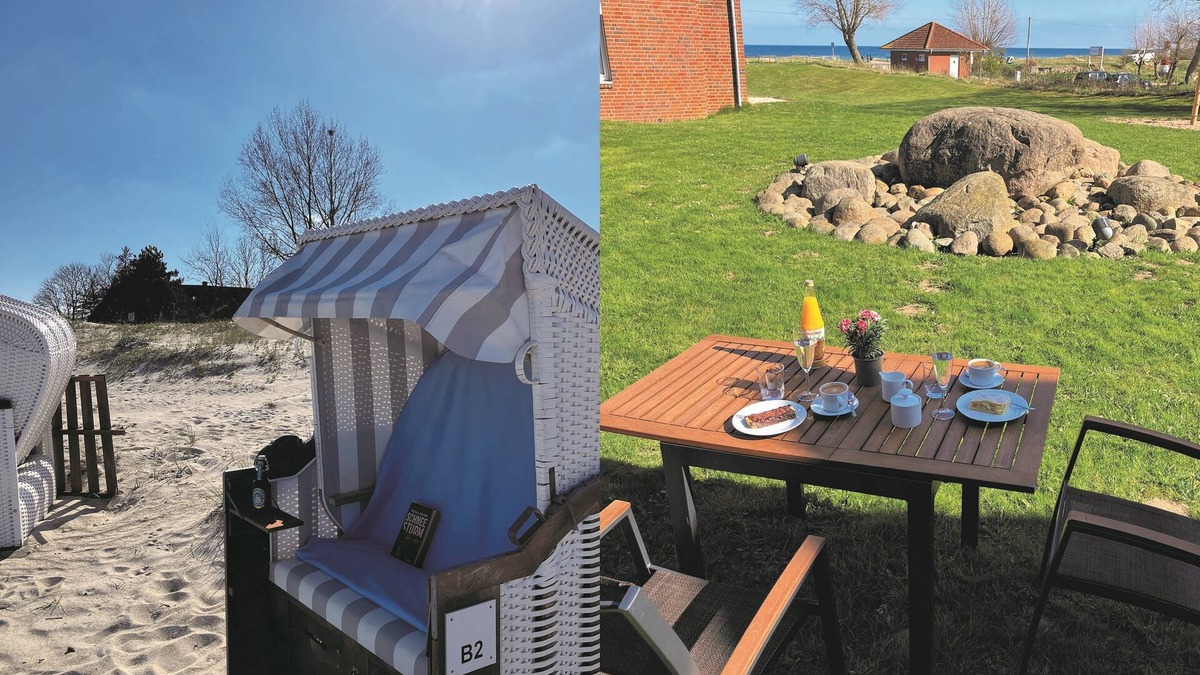 Kronsgaard Apartment | Ferienwohnung Godewind Meerblick in Kronsgaard