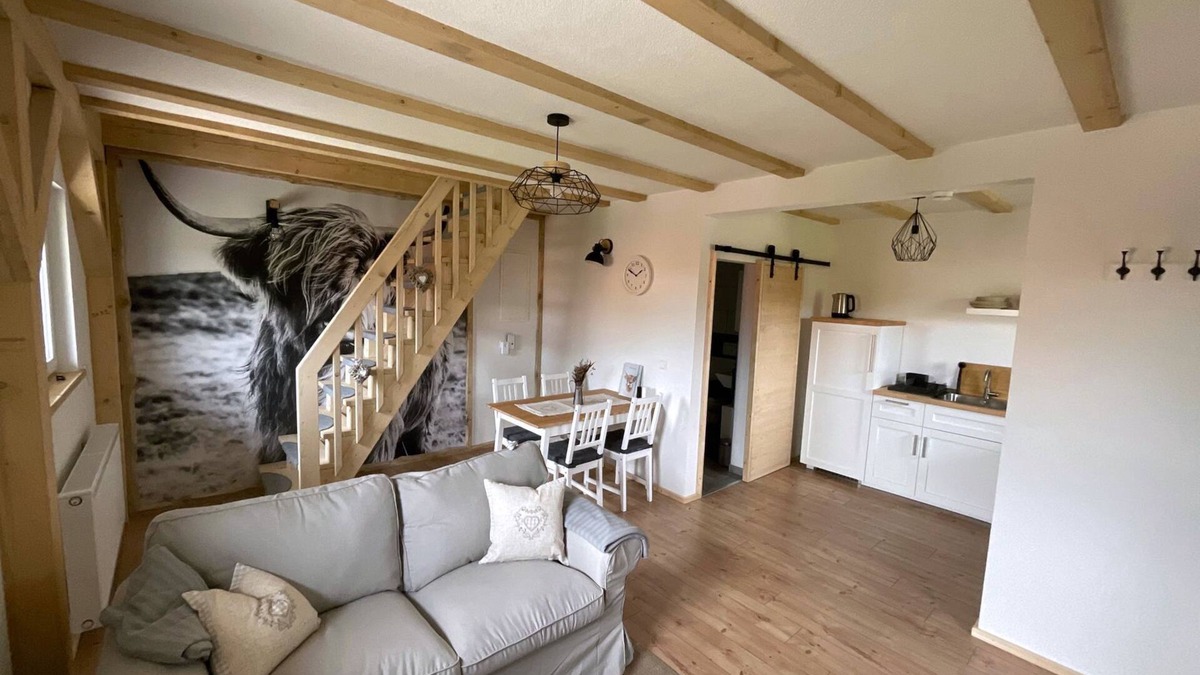 Herrischried Apartment | Ferienwohnung Hajü 50qm 2 Schlafzimmer für bis zu 4 Personen