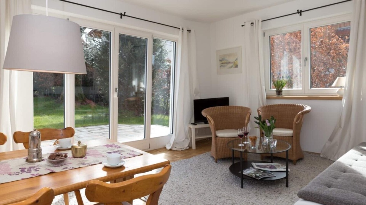 Nussdorf am Inn Apartment | Ferienwohnung im Erdgeschoss, 60qm, mit 1 seperaten Schlafzimmer,