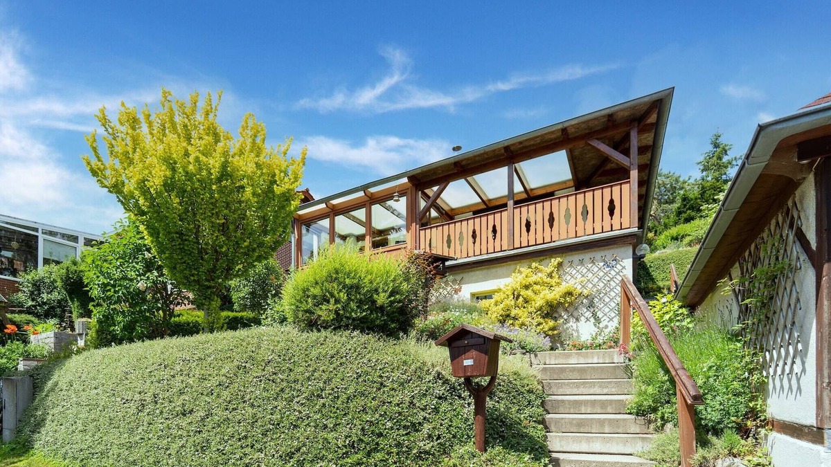 Guentersberge House | Ferienwohnung in Güntersberge mit Panoramablick