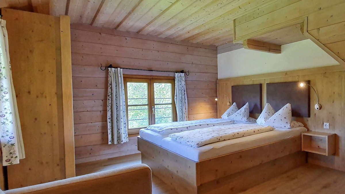 Kirchanschoring Apartment | Ferienwohnung Katharina, 44 qm, 2 Schlafzimmer, 4 Betten und Kinderbetten, Nichtraucher