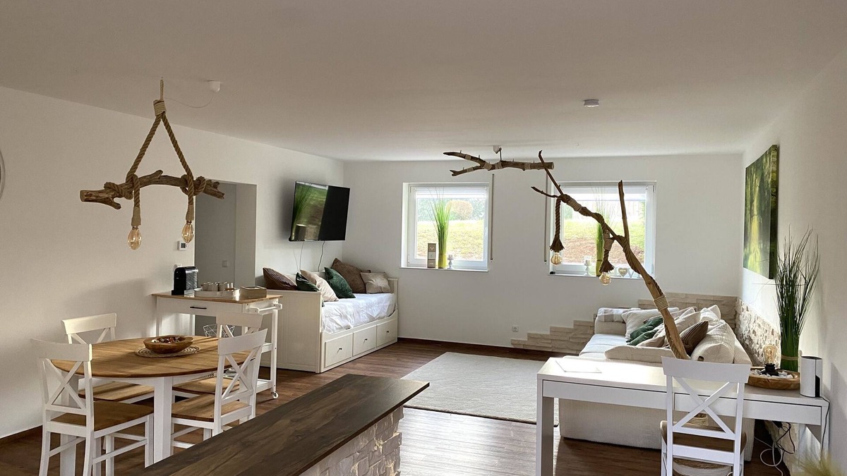 Mainz-Bingen Apartment | Ferienwohnung Kilz in Gensingen an der Nahe. 1-4 Personen. Familienfreundlich!