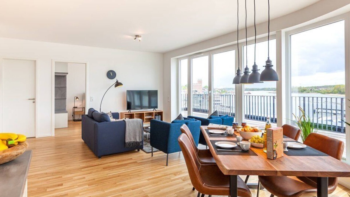 Kappeln Apartment | Ferienwohnung Penthouse Horizont in Kappeln