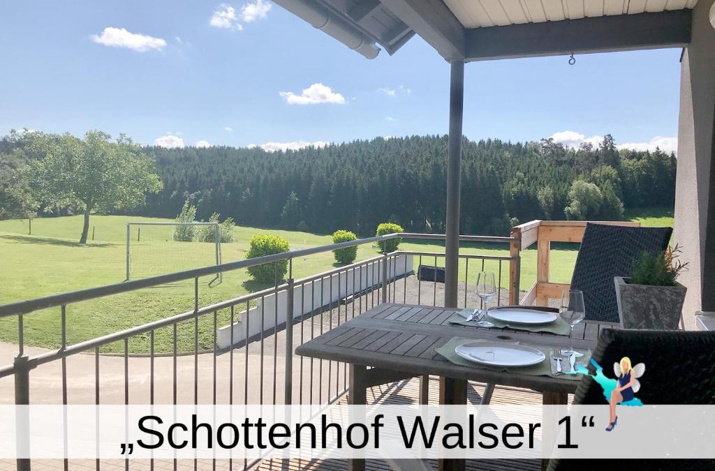 Achberg Apartment | Ferienwohnung Schottenhof Walser 1 - Alleinlage im Grünen mit Panoramablick