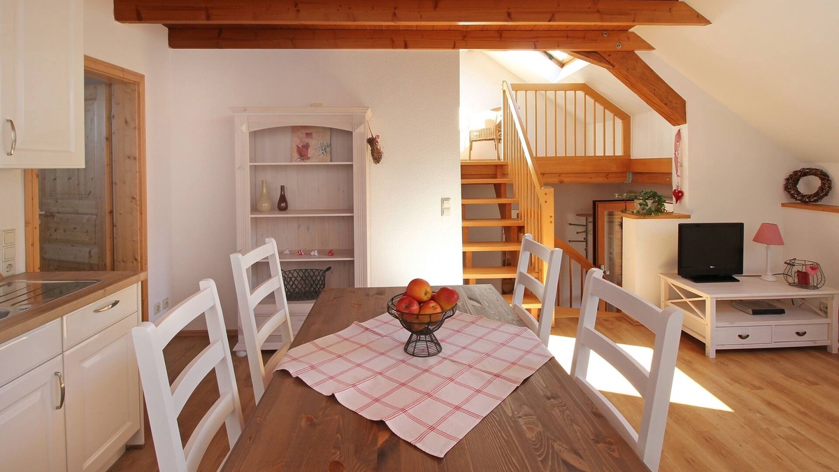 Oberrotweil Apartment | Ferienwohnung Typ 3a, 65 qm mit Balkon und 1 Schlafzimmer für max. 3 Personen