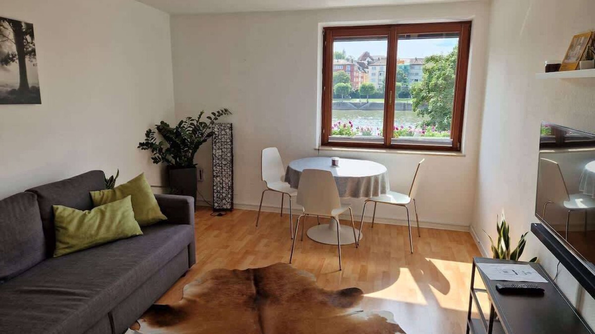Wurzburg City Centre Apartment | FeWo Alte Mainbrücke #2 - living by the river