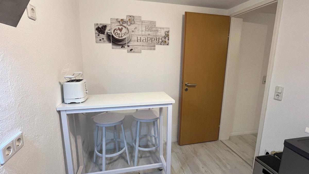 Dornstadt Apartment | FeWo meisteroffice in Sackgässle, ground floor apartment, terrace, kitchen, near Ulm