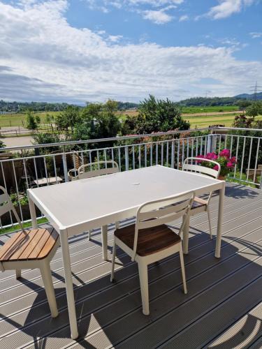 Riegel am Kaiserstuhl Apartment | FeWo1 neuwertige, große 110qm FeWo über zwei Etagen mit Balkon im Außenbereich