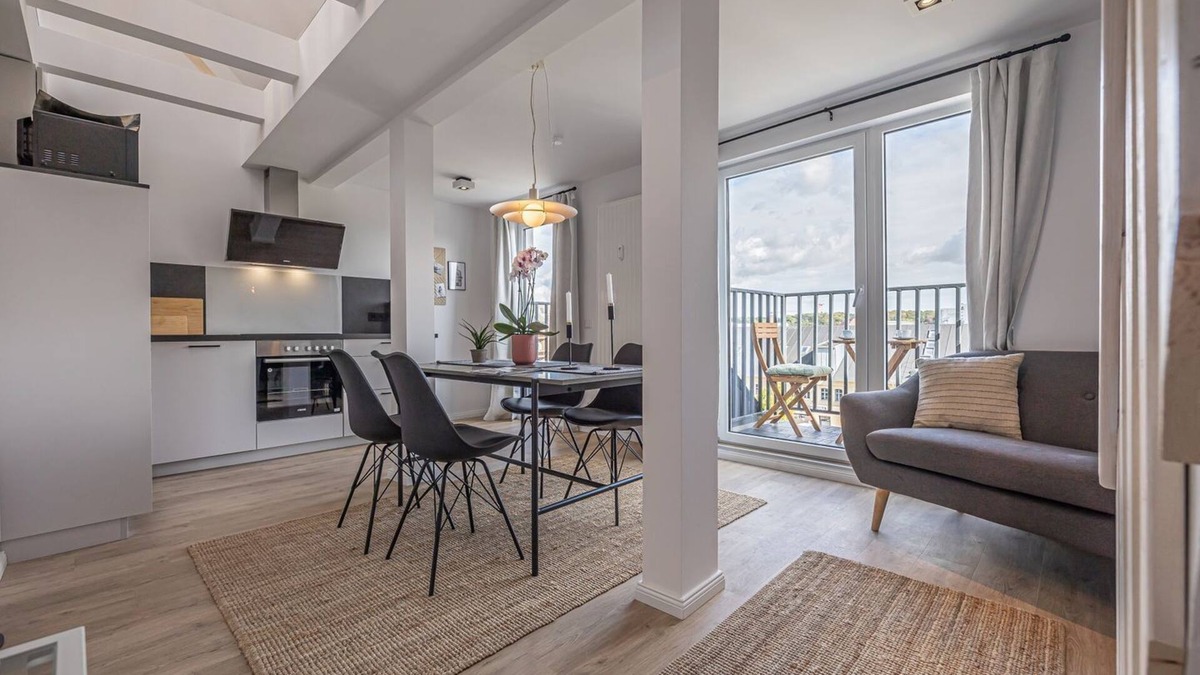 Nordstadt Apartment | Fewo1846 - Goode Utsicht - Zentral Gelegene Wohnung für 2 Personen im 3. OG - Apartments Amselstraße
