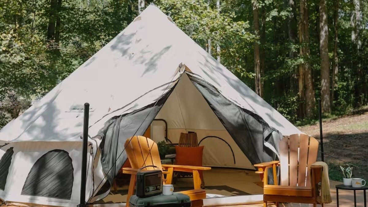 Travelers Rest RV Rental | Field Trip Unit 8 Small Bell Tent