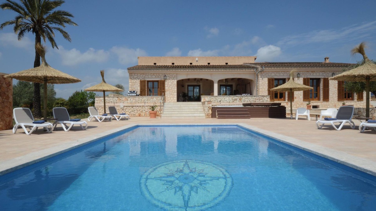 Manacor House | Finca al turó quiet Spa heated priv. Pool Panoramic Wifi Wireless Fireplace