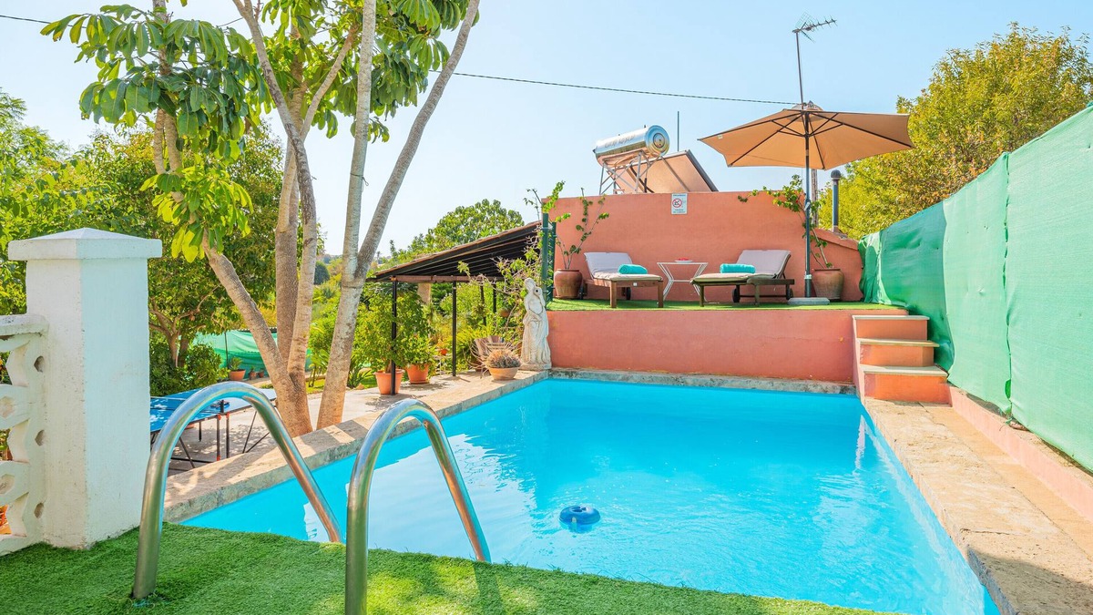 Campanet House | Finca Alqueria with Mountain View, Pool, Garden, Terrace, A/C & Wi-Fi