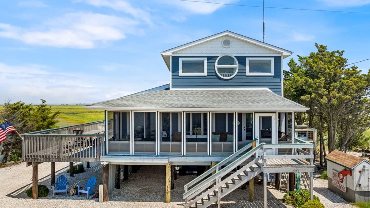 Mauricetown House | Find your peace between the bay and the marsh