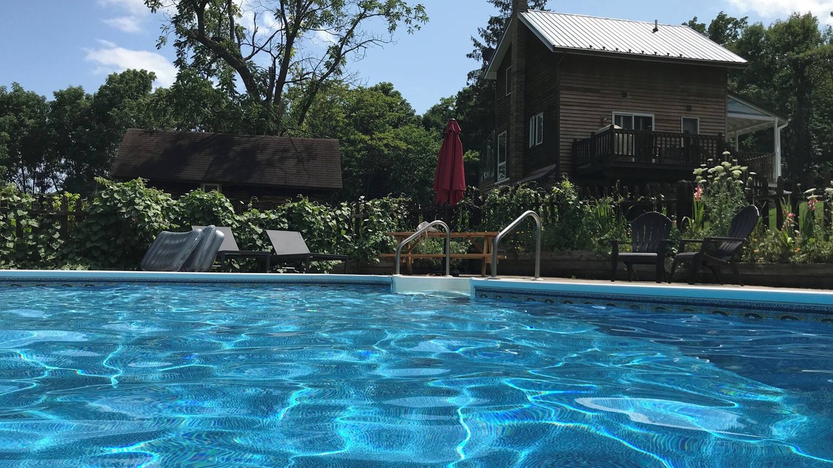 Grange Landing Ski Chalet | Finger Lakes Chalets – Pool is Open! Up the hill from Canandaigua Lake!