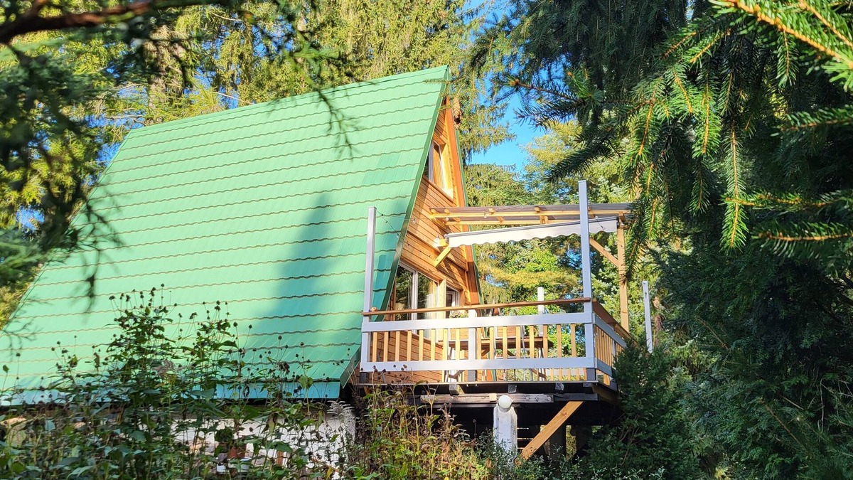 Biesenthal Cabin | Finnhütte Zwischen Wald und See. Familienfreundlich!