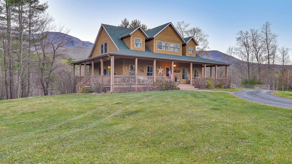 Round Top House | Fire Pits, Deck & Views: Catskills Home!