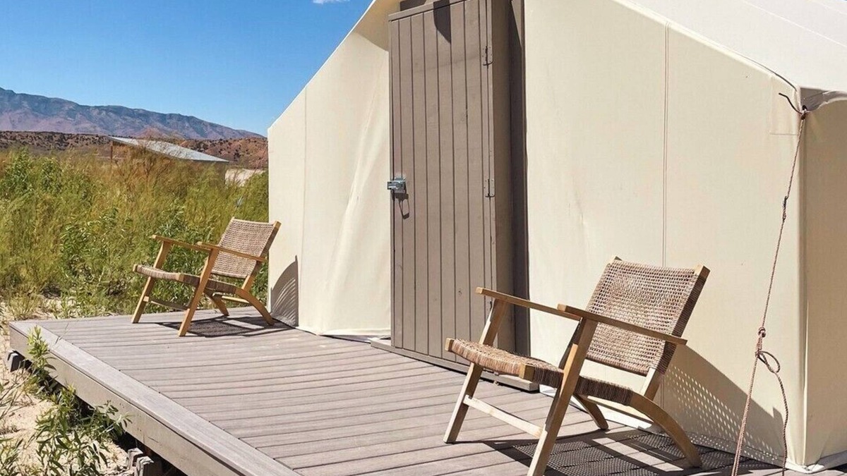 Juab County RV Rental | Firepit-Shade-Chairs-Dark Skies